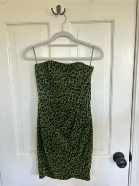 Superdown Strapless Mini Dress